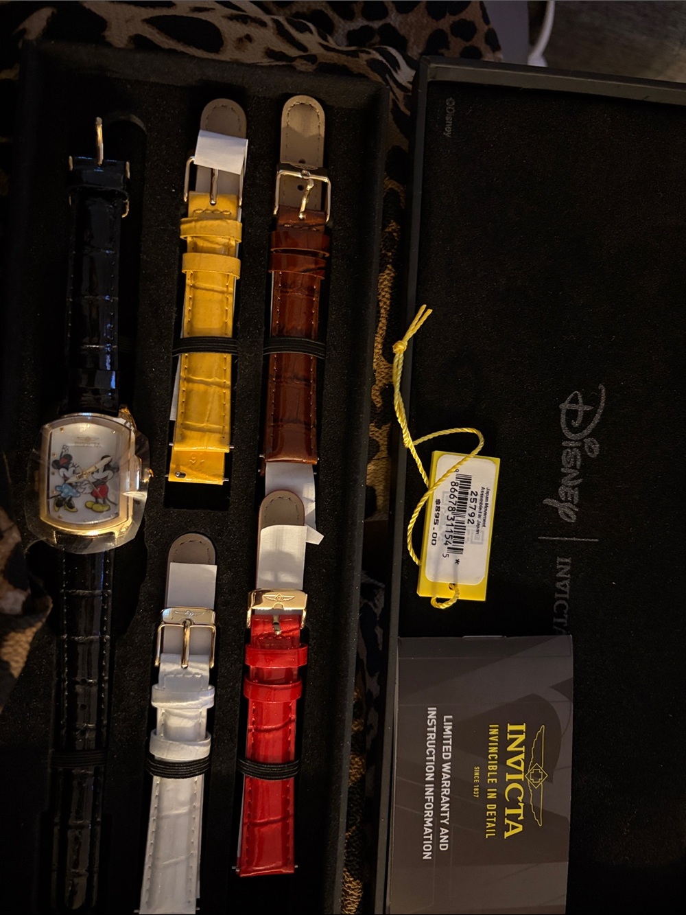 Invicta Women's Multicolor Interchangeable Strap Bracelet Watch Set